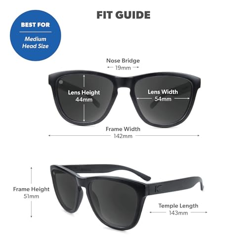 Image of Knockaround Square Polarized Sunglasses for Men & Women - UV400 Protection