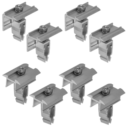 Avoltik Solarmodul Halterung 8er Set Klemmen
