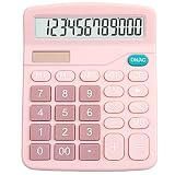 Solar Calculator Desktop Office Financial Calculators 12-Digit Dual Power Handheld Desktop Calculato