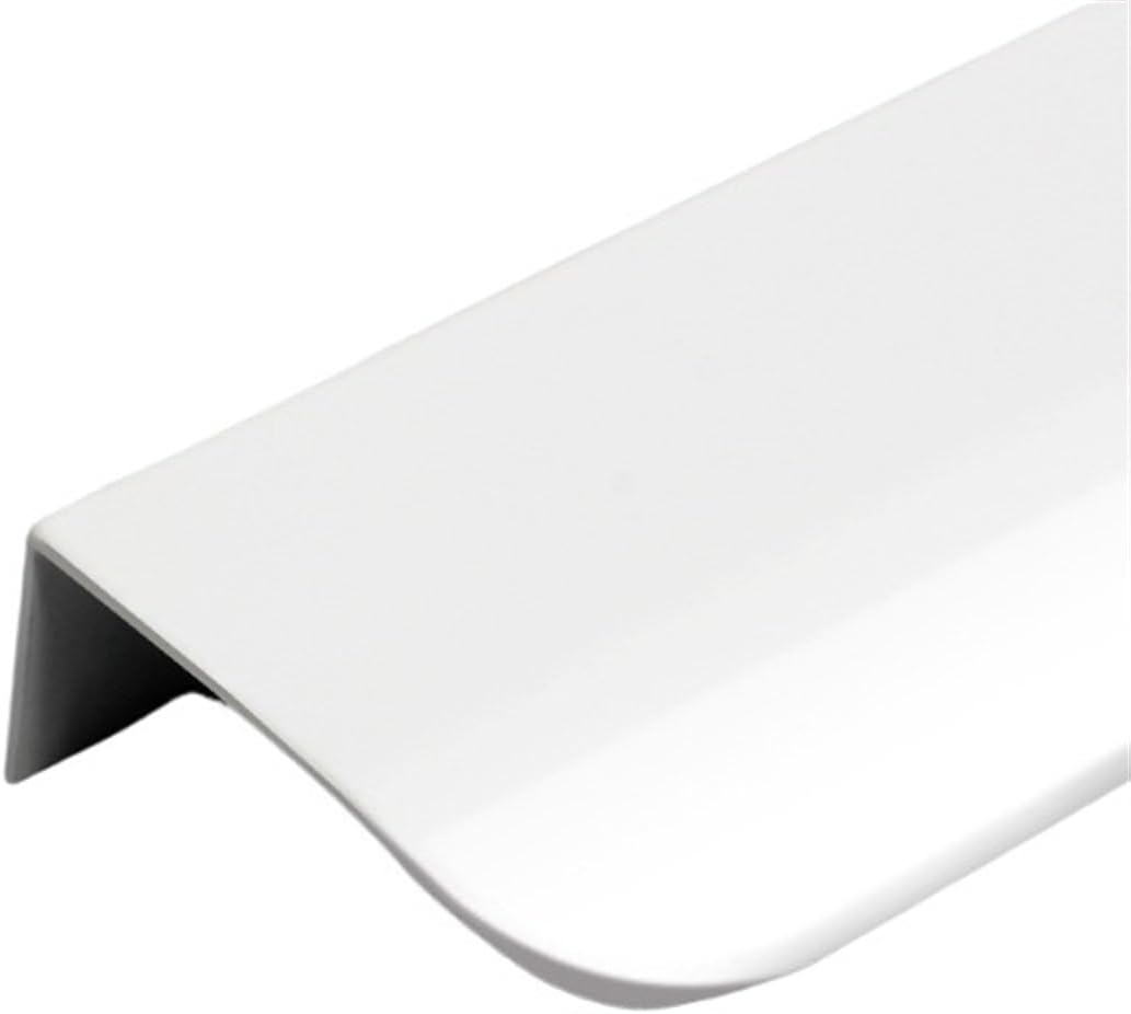 Concealed Furniture Cupboard Finger Edge Handles, Cabinet and Drawer Handles Multicolor 80-1200mm(Wit,200mm)