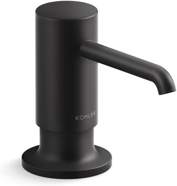 Kohler K35759-2BZ Artifacts Deck Mounted Soap/Lotion Dispenser with 16 oz Capacity Oil Rubbed Bronze