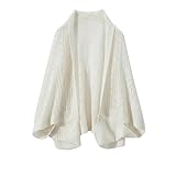 Toutes les occasions : les Ponchos et capes femme vous offrent une chaleur supplémentaire dans un style chic pour l'intérieur et l'extérieur, en portant cette chale femme sur une veste en jean, des hauts ou une robe, idéale pour les vacances, les rendez-vous, les soirées, les clubs, les jardins, les salons à la maison, les mariages, les achats, le bureau, le café, le poncho chaud et confortable pour femme, magnifique pull en tricot, vous apportera sûrement de nombreux compliments.