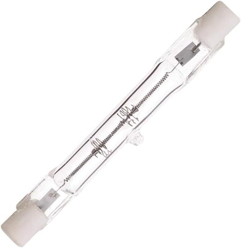 Satco S3199 Foco halógeno T3 de 78 mm, 75 W, 1200 lúmenes, S3146, 100watts, 120 volts