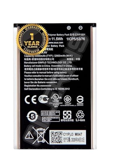 Image of Original C11P1501 Battery for ASUS Zenfone 2 Laser 5.5 inch /6 inch Selfie ZE550KL ZE601KL Z00LD Z011D ZD551KL Z00UD Battery with 1 Year Warranty**** (V150)