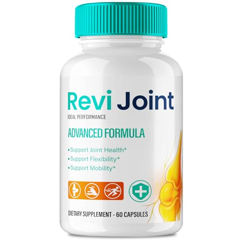 Revi Joint Health Support Capsules - Revi Joint Supplement Pills - Maximum Strength, All Natural Support Joint Flexibility, Mobility, Comfort & Movement, Joints, ReviJoint Reviews (60 Capsules)