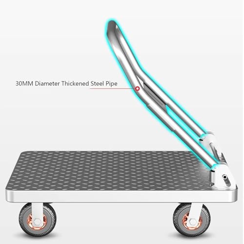 Carretilla Plegable de Plataforma de Acero para Transporte miniatura 3