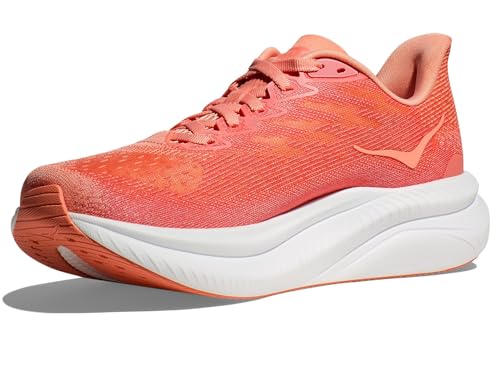 Image of Hoka Women's Mach 6 Guava /White 5.5 Medium
