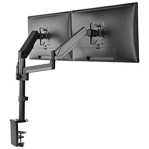 SUPORTE A GÁS PARA 2 MONITORES 17'' A 32'' VESA 100X100 PLMSM02B - PCYES