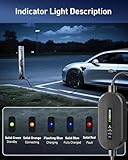 Evjuicion EV Charger 3 Pin Plug 15M, [2.3kW, 10A] EV Charger Cable Type 2 to 3 Pin Plug, IP67/IP65 Electric Car Charger Type 2 Charging Cable with Gun Holder & Carry Bag - Image 4