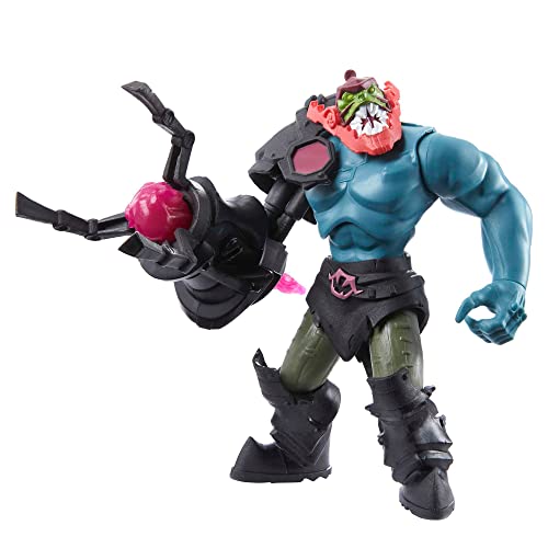 Masters Of The Universe He-Man And The Toy, Trap Jaw Action Figure, Power Attack Move And Accessory, Motu Villain Character​​ #TOP2