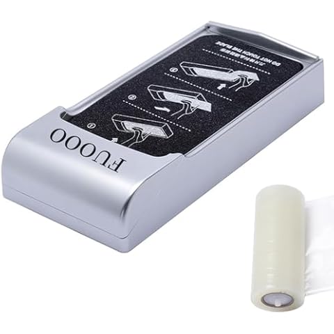 FUOOO New Shoe Cover Shoe Film Dispenser, with 600 Times Disposable NonSlip Shoe Film, Fits Any Shoe up to Size 12, Films Shoe Wrapping Machine for Home, Factory Cover