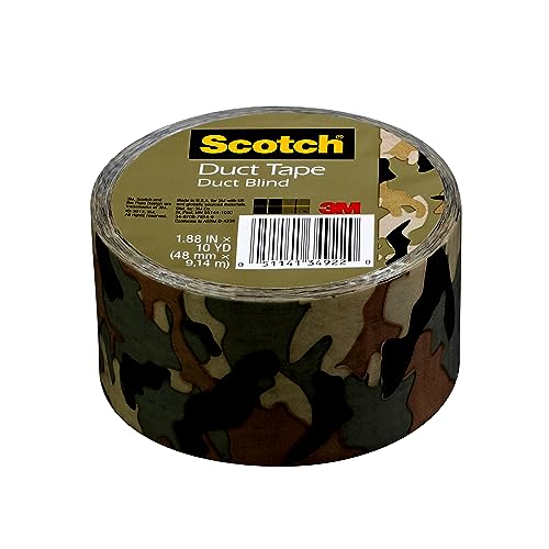 Scotch Duct Tape, Duct Blind, 1.88-Inch by 10-Yard