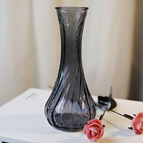 BONALA Vase en Cristal avec Fleurs 15,5 cm Cover