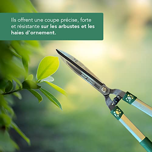 Ciseaux d'élagage pour détails Biotop avec butées amortisseurs de 6 mm