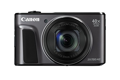 Canon PowerShot SX720 HS Digital Camera - Black (20.3 MP) (Renewed)
