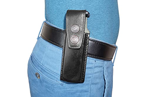 Koltster Alis002 Handmade Leather Single Magazine Pouch/Carrier/Case For Colt 1911 (Black) #TOP3