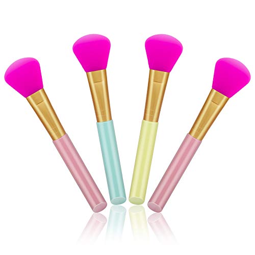 Cuttte 4pcs Silicone Face Mask Brushes