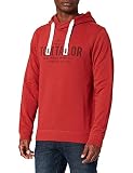 XXX Tom Tailor 1029293 Sudadera, 26006 Chili Oil Red, S para Hombre