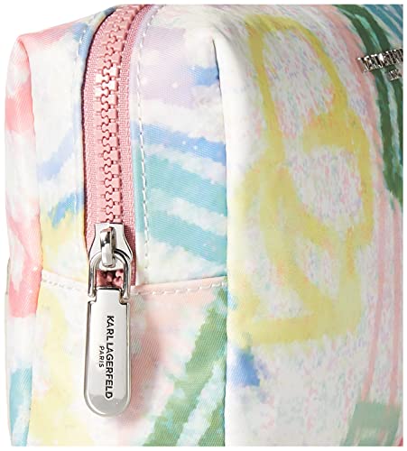 Karl Lagerfeld Paris Womens Novelty Large Wristlet Handbags Bag Black Silver Amour One Size, White Multi Maybelle Slg, One Size Us #TOP3