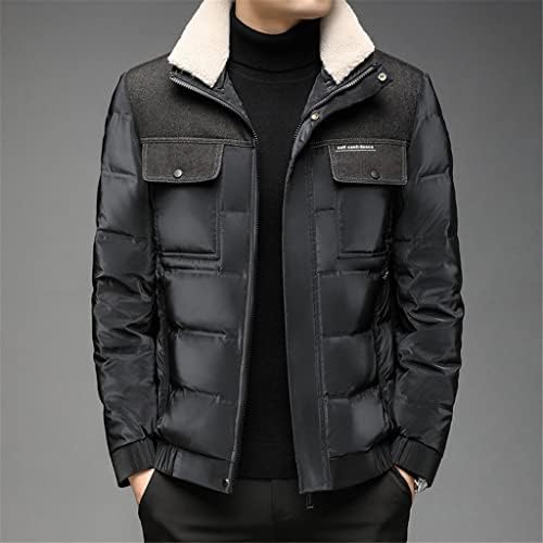 Down Jacket Wool Collar 
