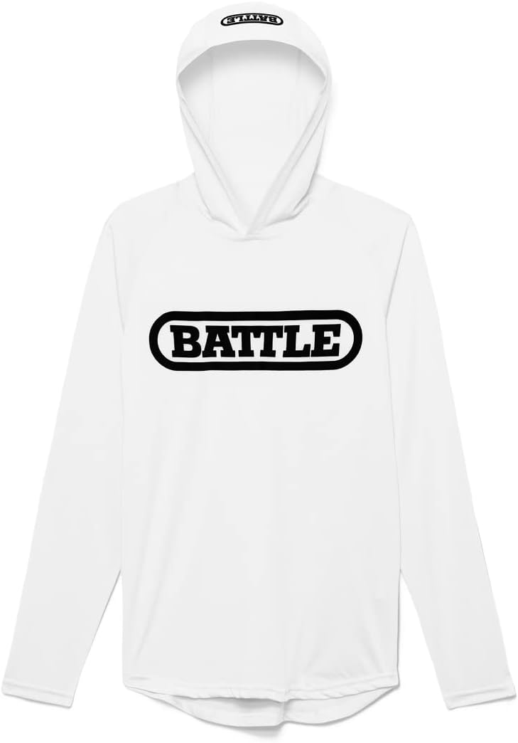 Battle Sports Light Action Workout Hoodie - Long Sleeve Athletic Hoodie