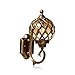 Produktbild Nordic Antique Regenschutzglas Lampe Wandleuchte Leuchte Retro Retro Klassisch Aluminiumdruckguss Professionelle wasserdichte Kugel Landschaft Villa Außenwandlaterne Zaun Zaun Eingangsbereic