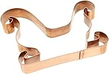 Old River Road Sleigh Shape Cookie Cutter, Copper