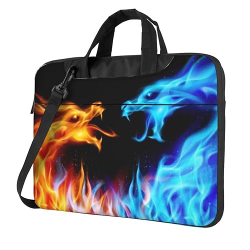 Sac pour ordinateur portable doublure antistatique imprimé dragons