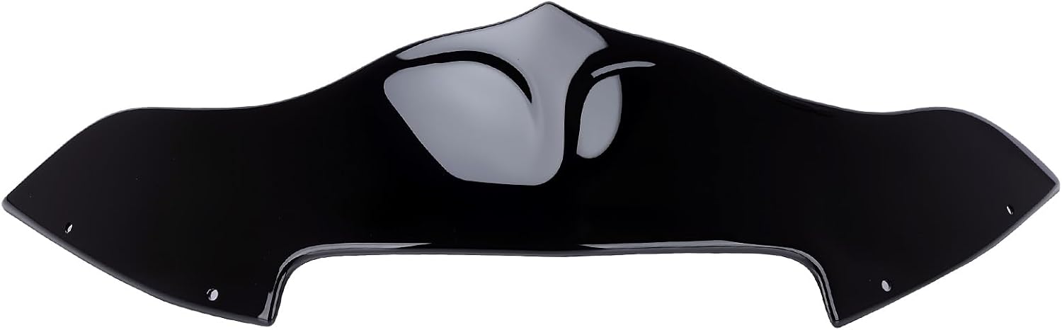 7 inch Windscreen Motorcycle Bat-Style Wave Windshield Fit for Harley Touring Road Glide 2015-2023
