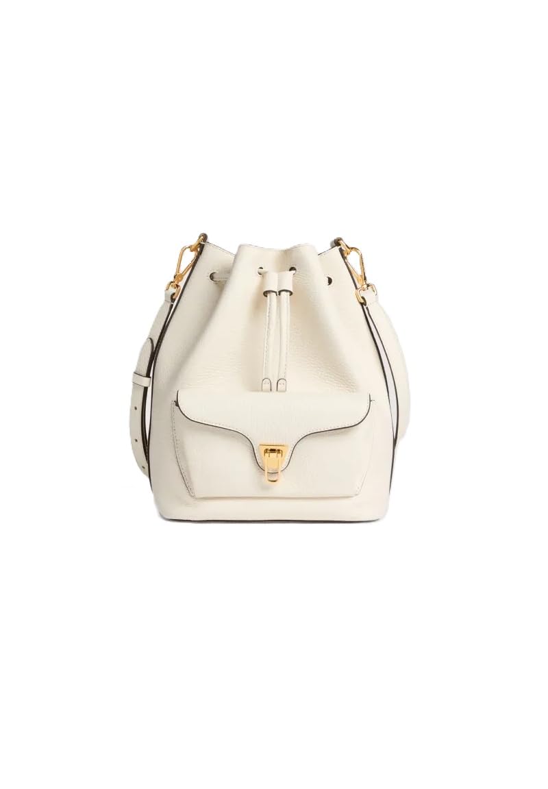 Coccinelle Leder Umhängetasche Schultertasche Beat Generatio Bucket Bag