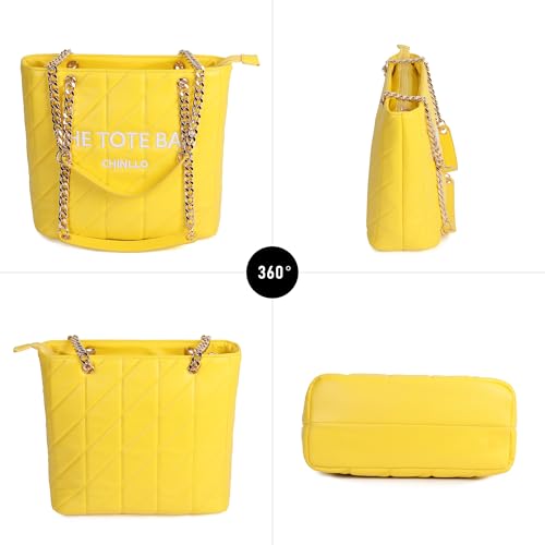 Image of Chinllo Tote Bag for Women, Medium Top Handle Handbags Purse