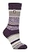 HEAT HOLDERS - Femme Chaussettes Thermiques Anti-Froid Pour Hiver | Epaisses Chaudes Chaussettes (Plum (Provence), 37-40)