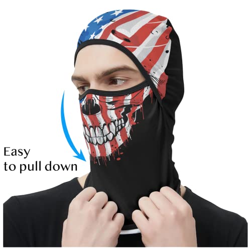 Image of Obacle Balaclava Face Mask Men Women for Sun Protection Motorcycle Fishing Raves