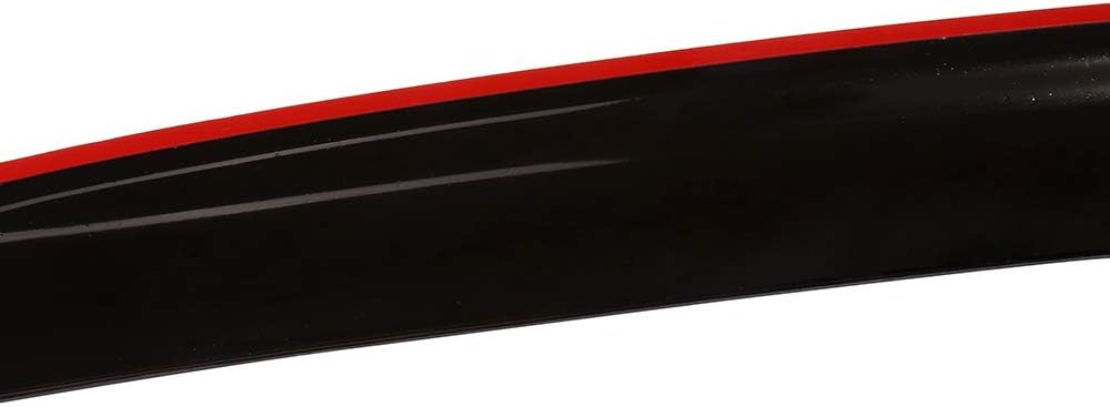 SCITOO Outside Mount Window Visor Deflector Rain Guard Dark Smoke, 4 Pcs Set Fit for 2006-2011 for Honda Civic