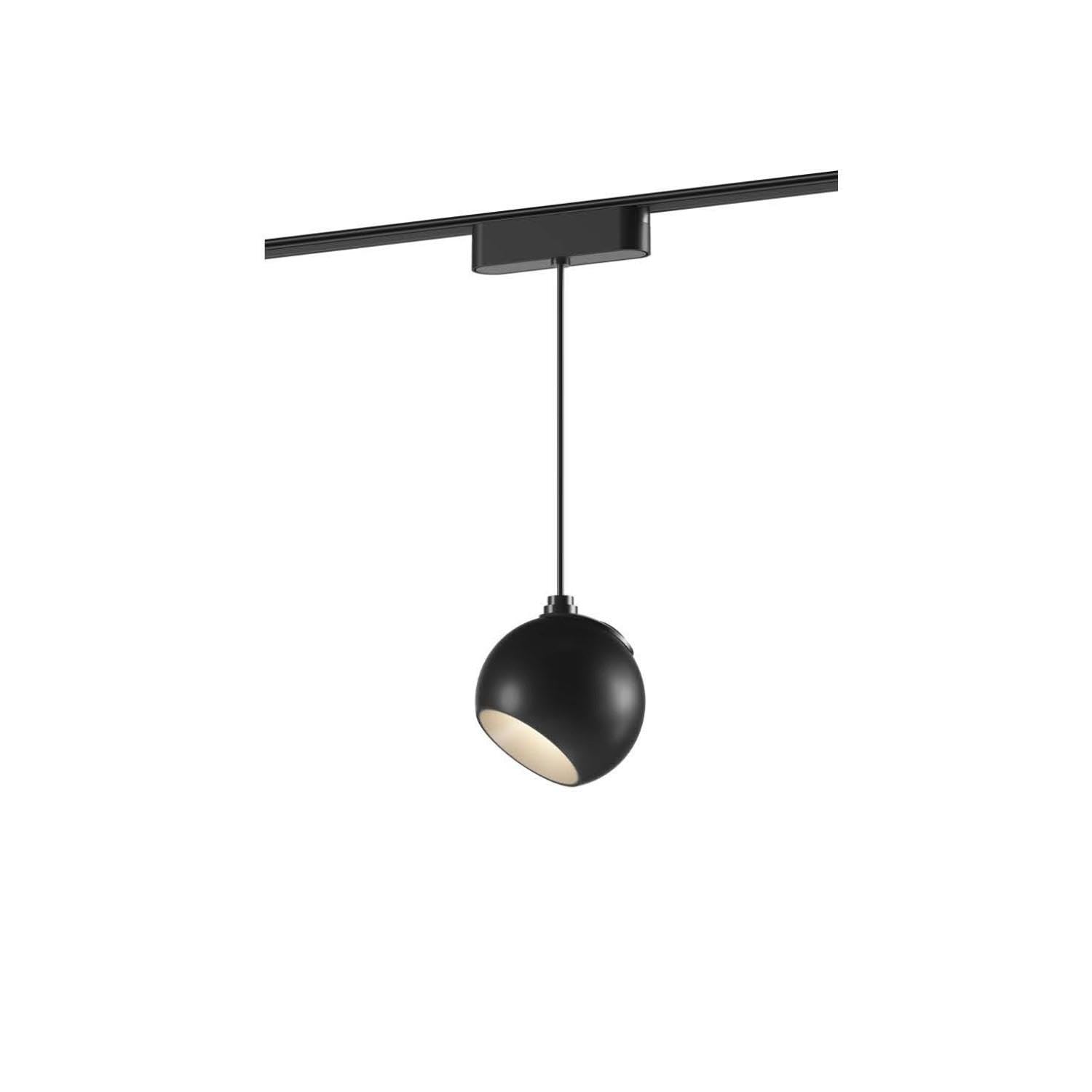 Spot LED Suspendu sur Rail Magnétique 25mm Extra-Plat 12W 48V Concave Ø100