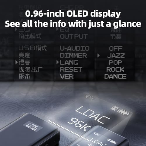 FiiO BTR15 Amplificador/DAC Tipo Dongle con 340mW de Potencia - imagen 7