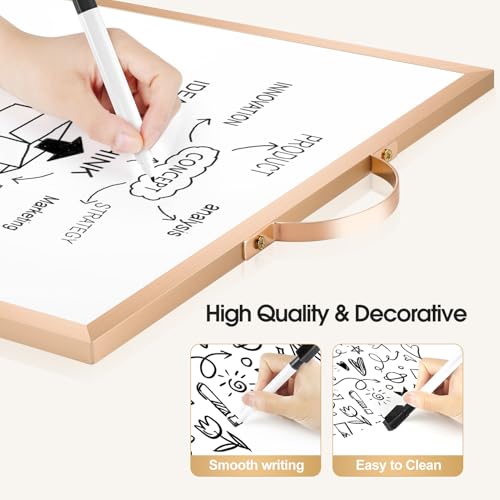 image for MaxGear Small White Board Dry Erase Board 16