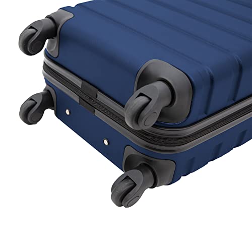 Travelers Club Harper Luggage, Navy, 20-Inch Carry-On, Harper Luggage by Travelers Club - Image 5