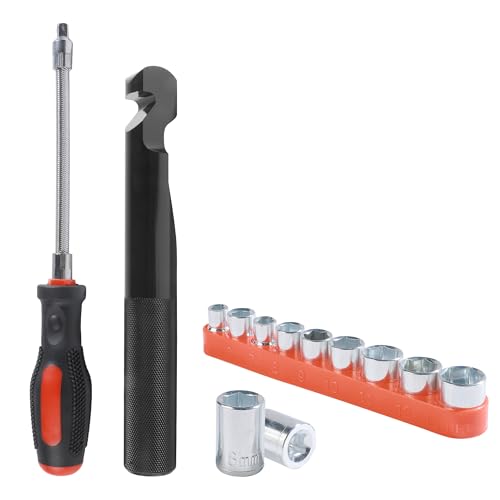 Image of Belt Changing Tool,RZR Tool Kit,Belt Changing Tool with Clutch Cover Removal Tool Kit,Car Accessories Belt Changing Removal Tools Kit,Belt Removal Tool for XP /RZR XP4 1000 /RZR S 900 RZR