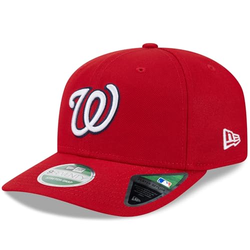 New Era Unisex-Adult MLB Player Replica 9SEVENTY Baseball Team Color Stretch Adjustable Snapback Hat One Size Fits All - Washington Nationals - Navy