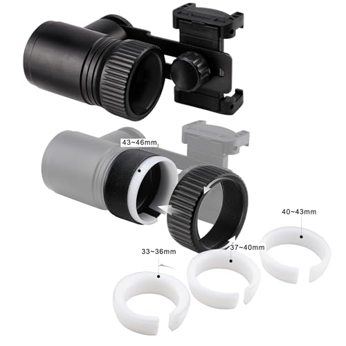 Starboosa Pro Rifle Scope Smartphone Adapter – Lightweight Aluminum Build with Instant Lock – Dual-Angle Shooting for Hunting & Wildlife Spotting