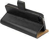 mumbi Ledertasche im Bookstyle für iPhone SE 5 5S Tasche schwarz - 3