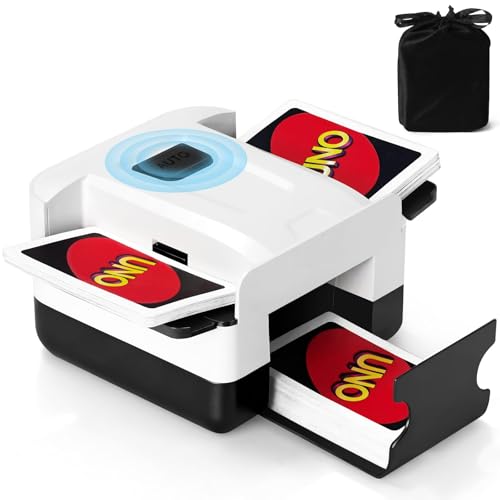 Automatic Card Shuffler with Rechargeable Battery