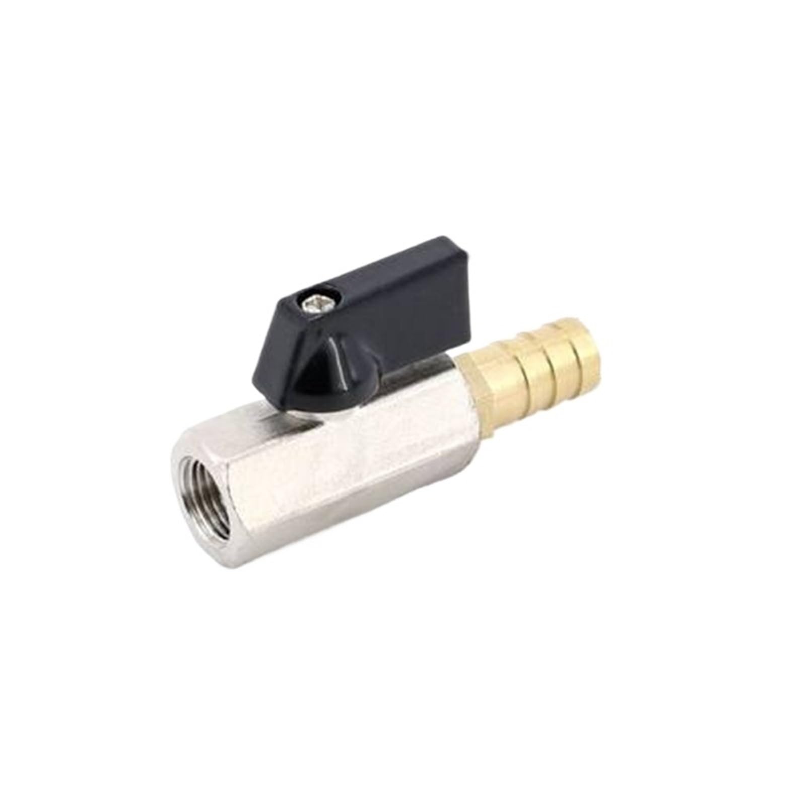 Mini vanne à bille pneumatique avec raccord pagode 10mm et filetage femelle