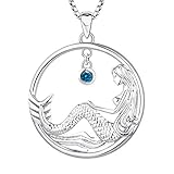 PAKET: Die Halskette wird mit einer exquisiten Schmuckschatulle geliefert. Sie ist ein wunderbares Geschenk für Frauen, Damen, Mädchen am Weihnachtstag, Valentinstag und Muttertag.