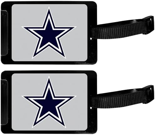 Siskiyou NFL Dallas Cowboys Luggage Tag, 2 pk, Black image 5