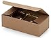 Set of 10 - 1/2 lb. KRAFT TAN Candy Wedding Party Favor Boxes 5.5" x 2.75" x 1.75"