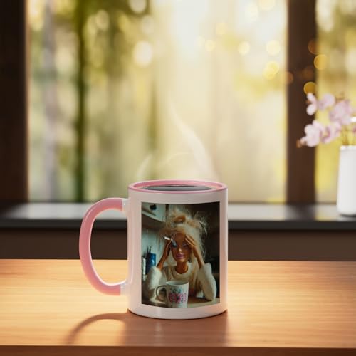 Taza cerámica 11 oz con diseño divertido y sarcástico miniatura 3