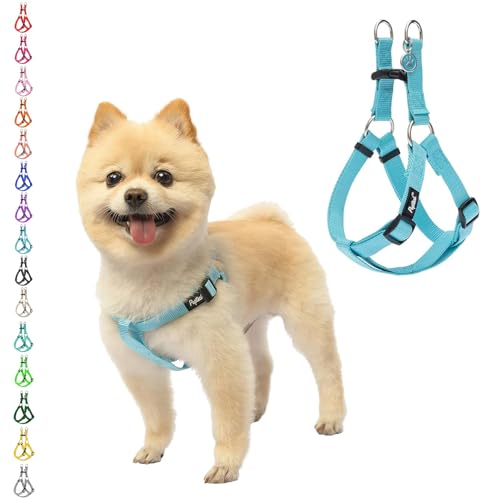 PUPTECK No Pull Dog Harness Small Sized Step-in Adjustable Puppy Vest