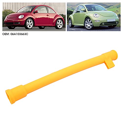Oil Dipstick Tube, Engine Oil Dipstick Tube Funnel Boot 06A103663C Replacement Auto Car Accessory #TOP3